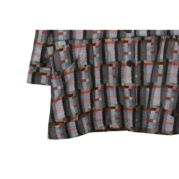 NWT Hilton Hollis Jacket Size Large Multicolor Boho Artsy Business Casual Career - Picture 7 of 16